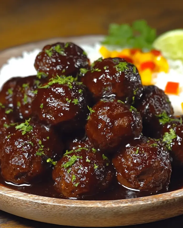 BBQ Jerk Meatballs
