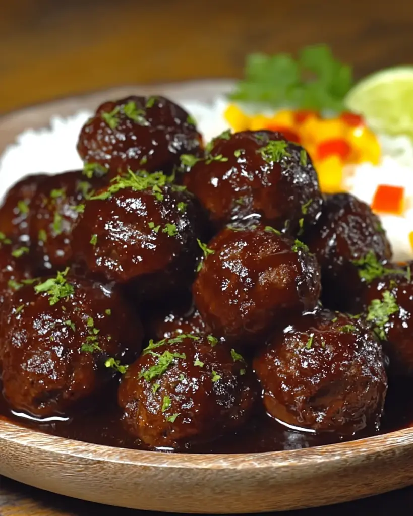 BBQ Jerk Meatballs