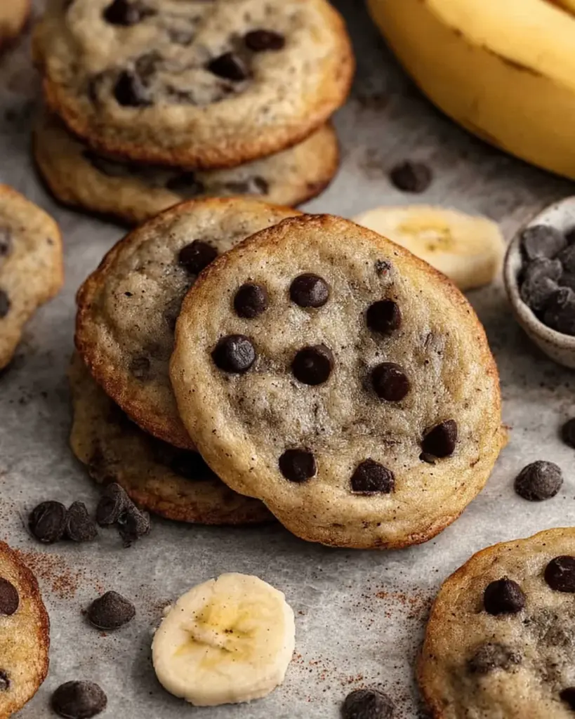 Banana Bread Freezer Cookies