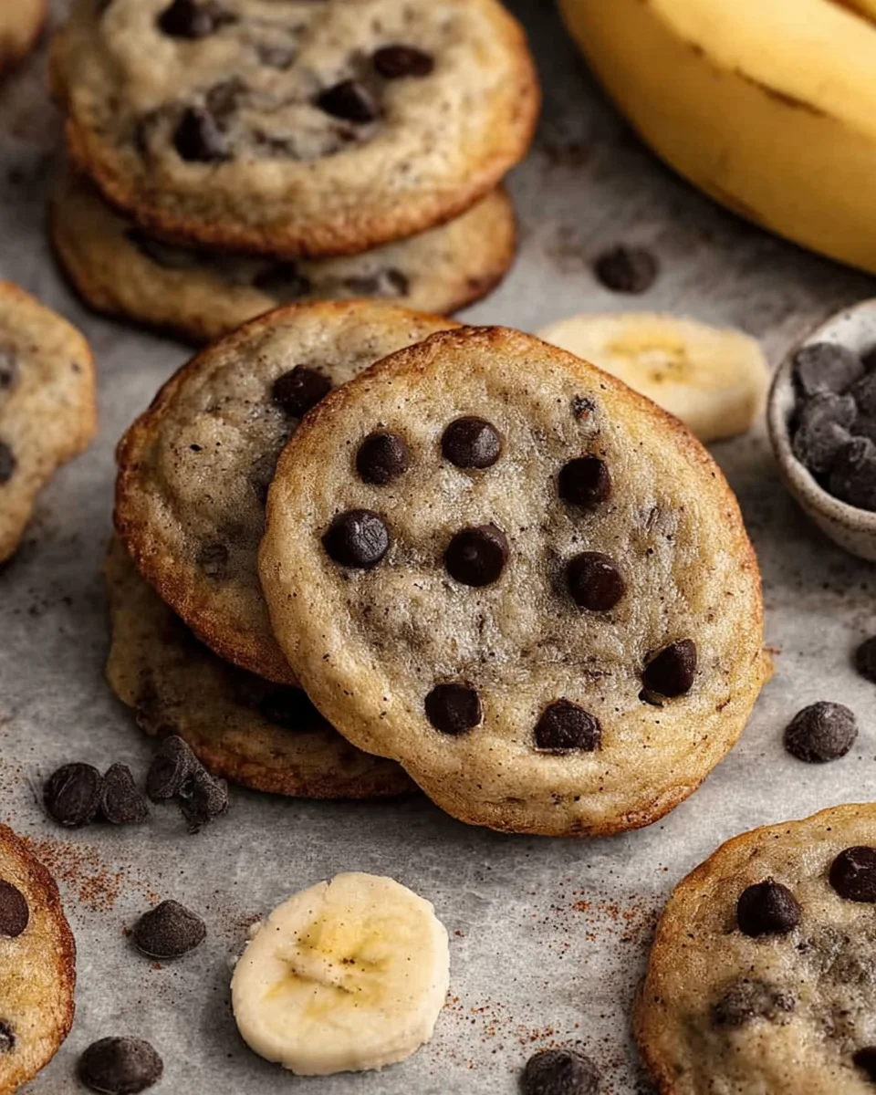 Banana Bread Freezer Cookies