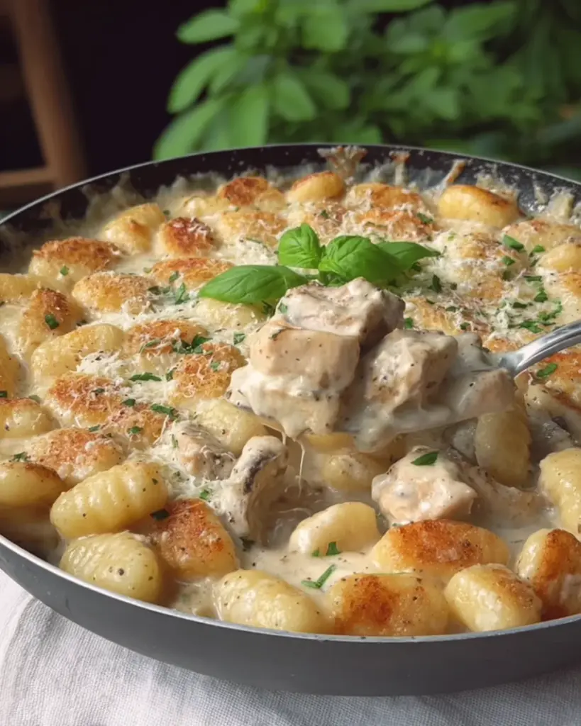 Chicken Alfredo Gnocchi