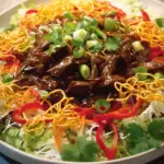 Crispy Chilli Beef Salad