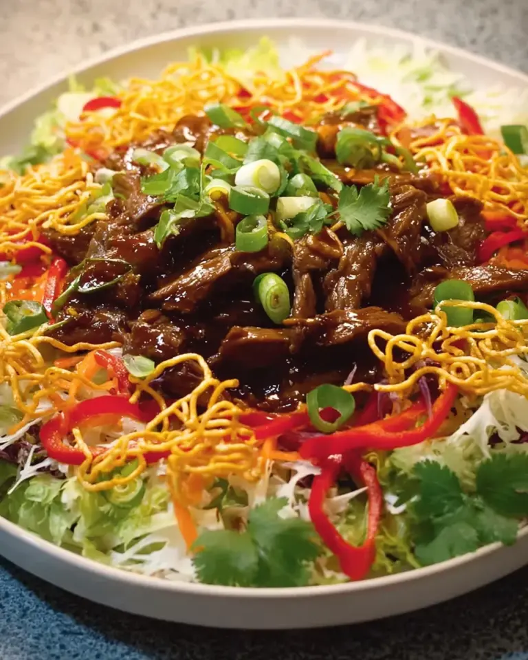 Crispy Chilli Beef Salad