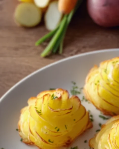 Crispy Potato Stacks