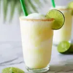Frozen Limonada de Coco Colombian Lime and Coconut Drink