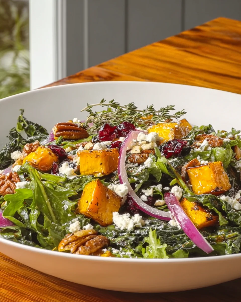 Harvest Salad with Lemon Thyme Dressing