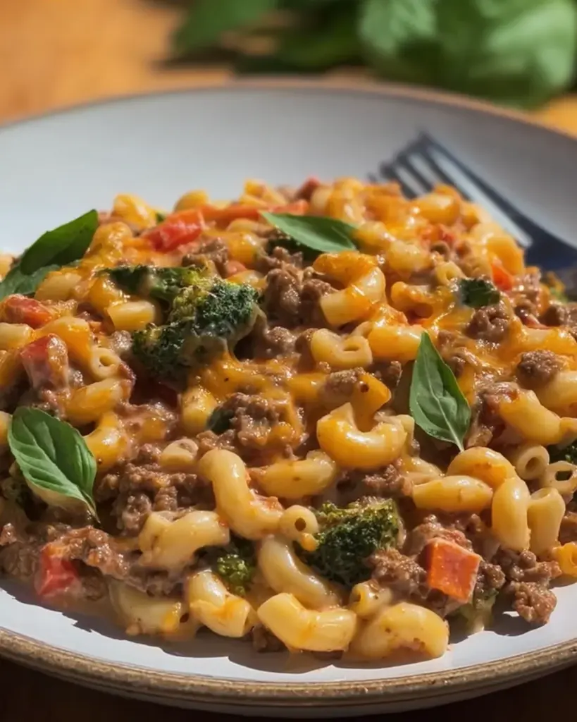 Healthy Mac and Beef