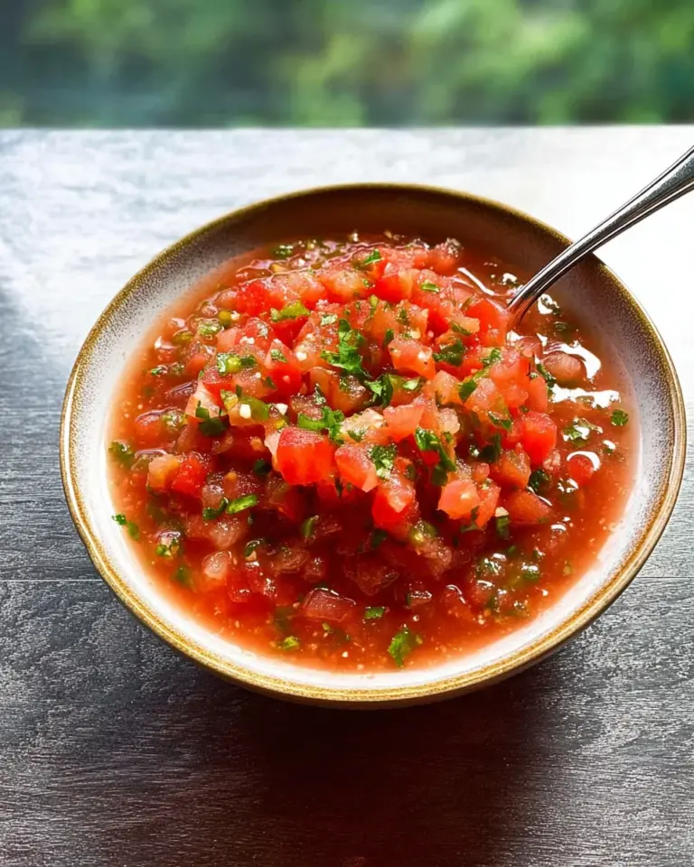 Homemade Salsa