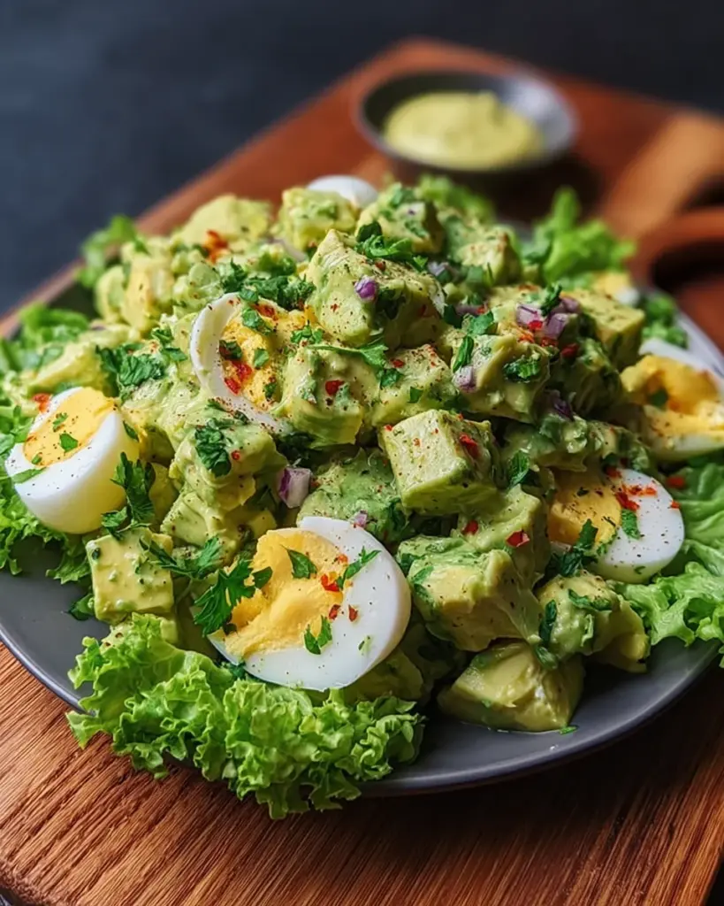 Keto Avocado Egg Salad