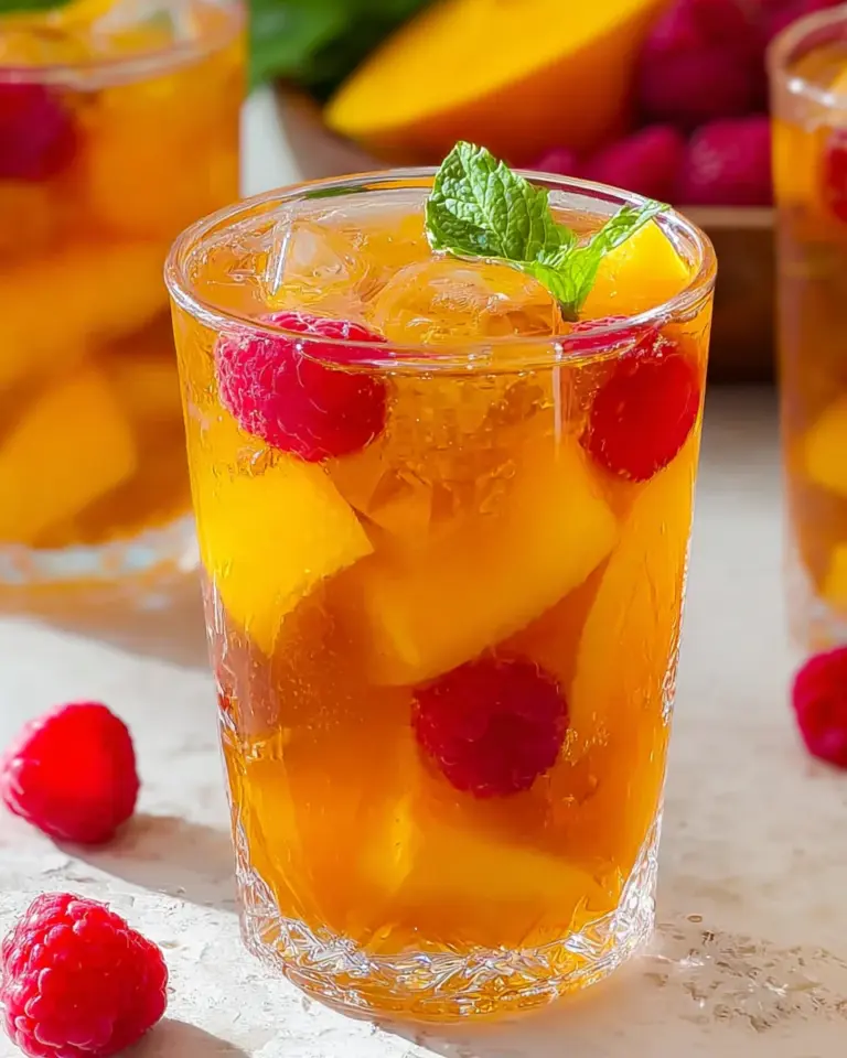 Mango Iced Tea