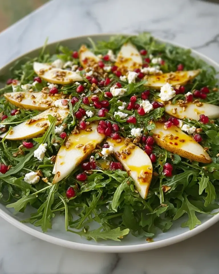 Pear and Arugula Salad