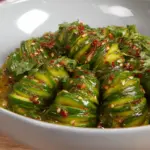 Spicy Spiral Cucumber Salad