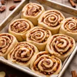 Apple Pecan Cinnamon Rolls