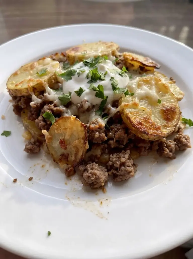 Beef & Potato Bake