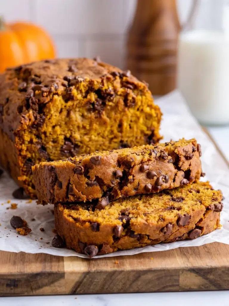 Chocolate Chip Pumpkin Bread