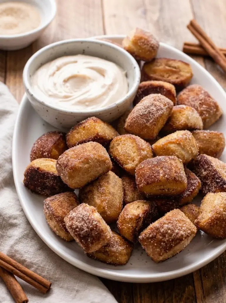 Cinnamon Sugar Pretzel Bites