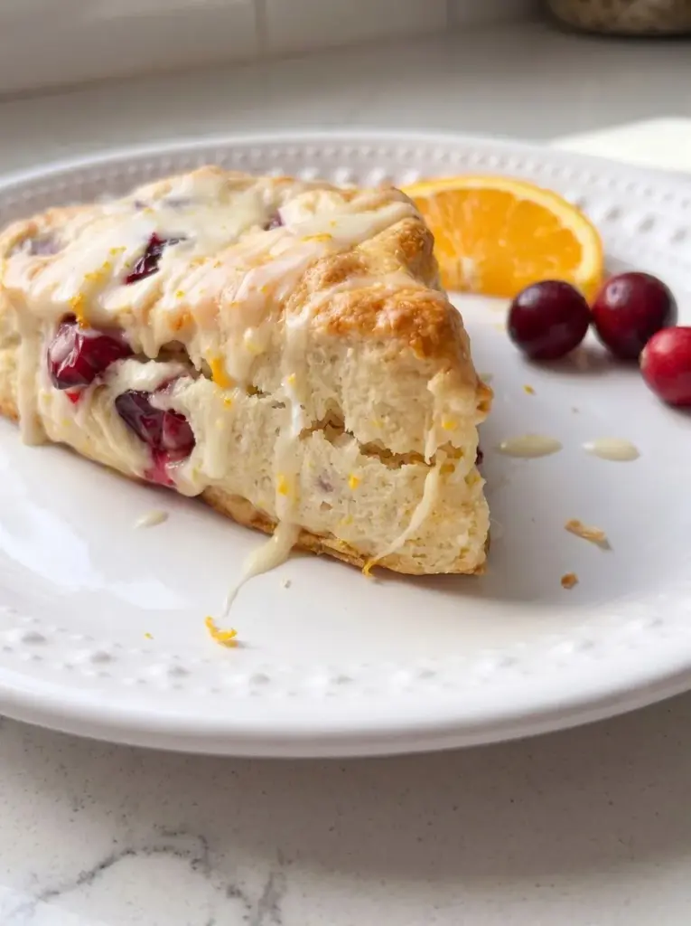 Cranberry Orange Scones