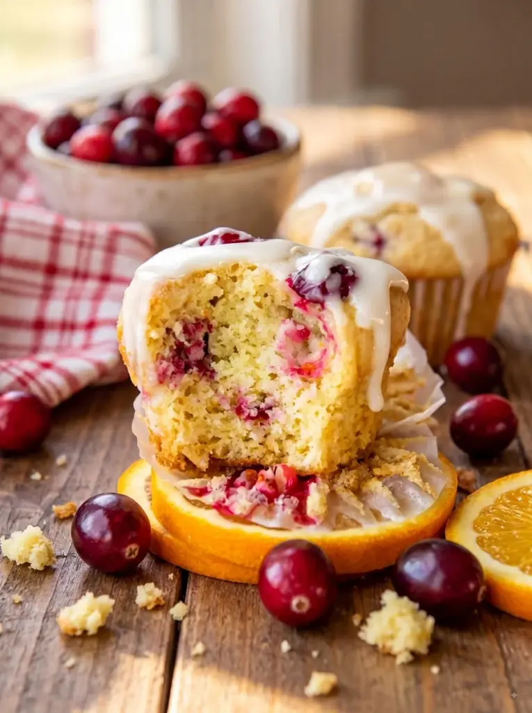 Gluten-Free Cranberry Orange Muffins