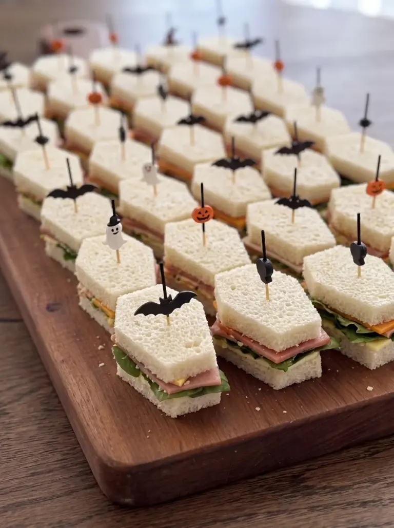 Halloween Coffin Sandwiches