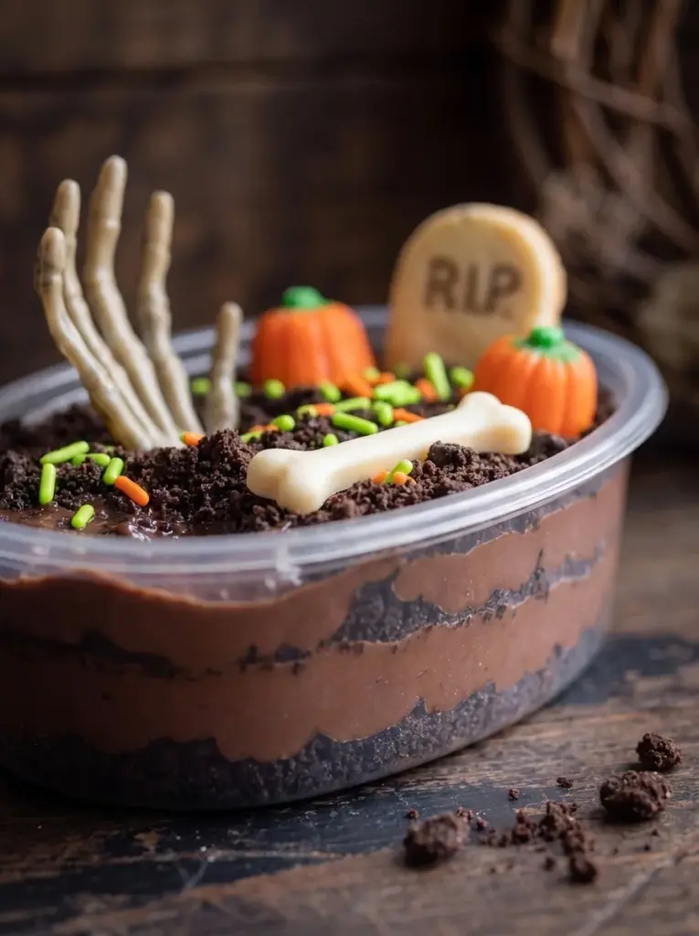 Halloween Graveyard Dirt Cups