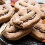 Jack-o'-lantern Churro Cookies